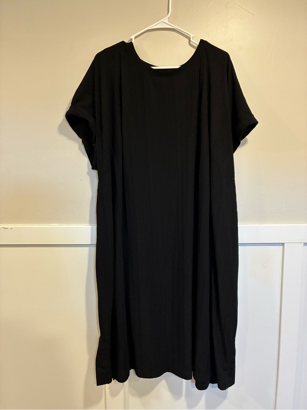 LuLaRoe Black Midi Shift Dress